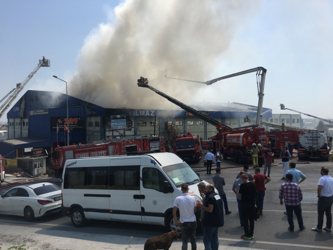 İstanbul Hadımköy'deki yangın kontrol altına alındı