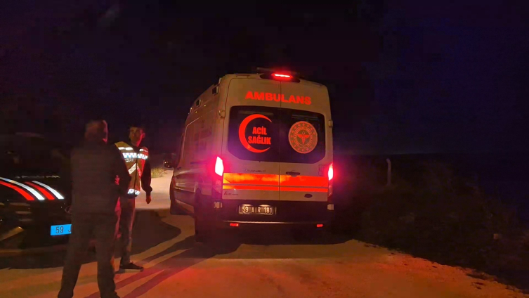 Tekirdağ'da gaz kaçağına müdahale ediliyor