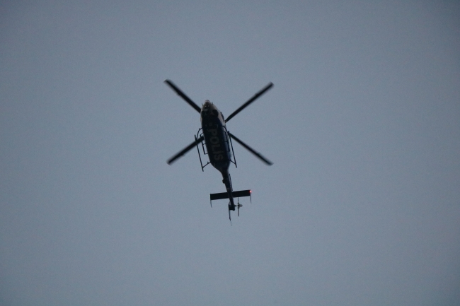 İstanbul'da helikopter destekli operasyon