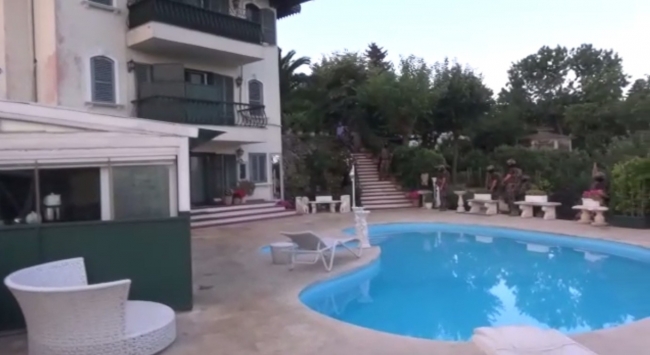 Adnan Oktar'ın villasının içi ilk kez görüntülendi