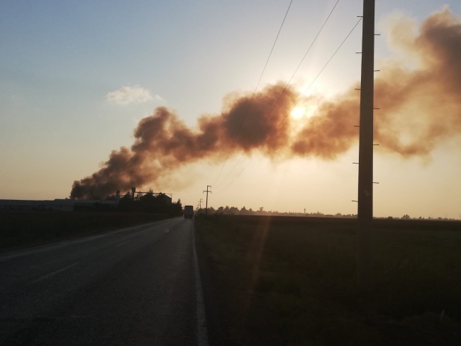 Osmaniye’de geri dönüşüm fabrikasında yangın
