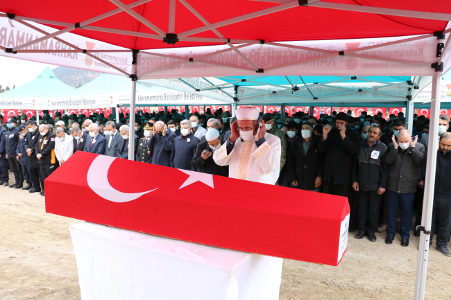 Şehit asker Sel Kahramanmaraş'ta son yolculuğuna uğurlandı