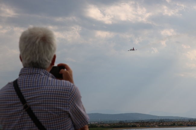 Türk Yıldızları Beyşehir semalarında nefes kesti