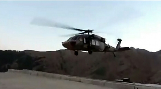 Çatıdan düşen çocuğa Mehmetçik yardım etti