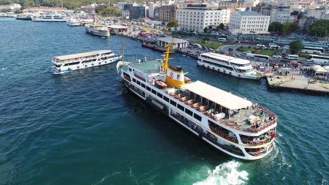 Şehir Hatları vapurları 7 buçuk ayda 25 milyon yolcu taşıdı
