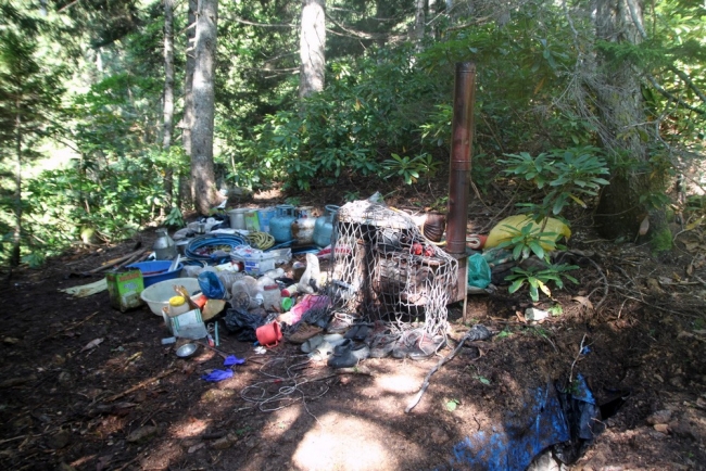 Gümüşhane'de PKK'ya ait sığınak bulundu