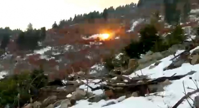 PKK'nın Amanoslar'da gizlediği 50 kilogram patlayıcı imha edildi