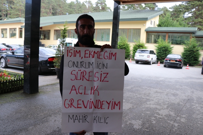 CHP'nin Abant'taki toplantısında protesto