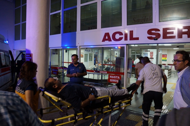 Aydın'da takım otobüsü devrildi: 8 yaralı