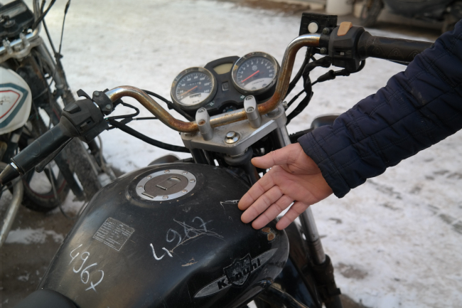 Eskişehir'de çalınan motorsiklet aylar sonra hurda halde bulundu