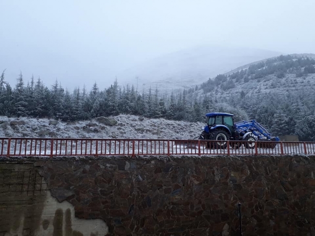 Türkiye'nin dört bir yanından ilk kar manzaraları