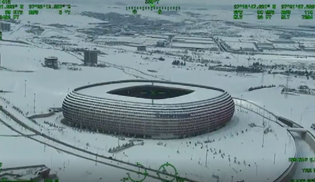 Gaziantep'in çetin kışı: Kenti beyaz örtü kapladı