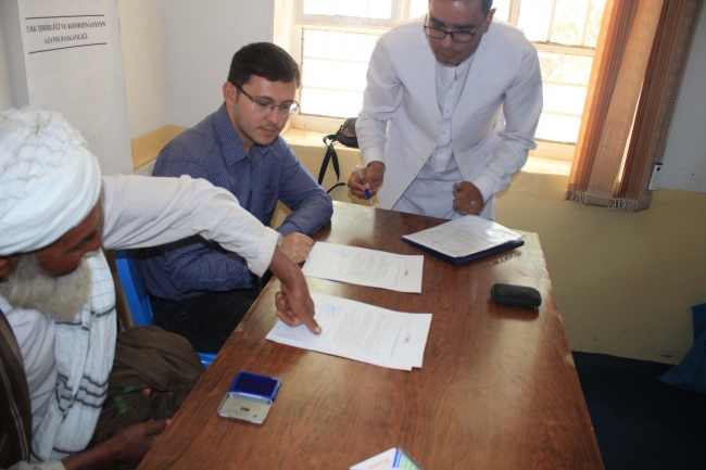 TİKA'dan Afganistanlı çiftçilere destek