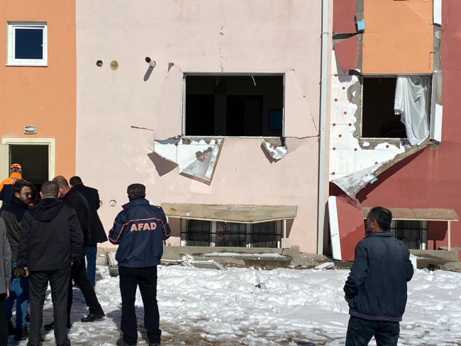 Niğde'de binada patlama: 2 kişi yaralandı