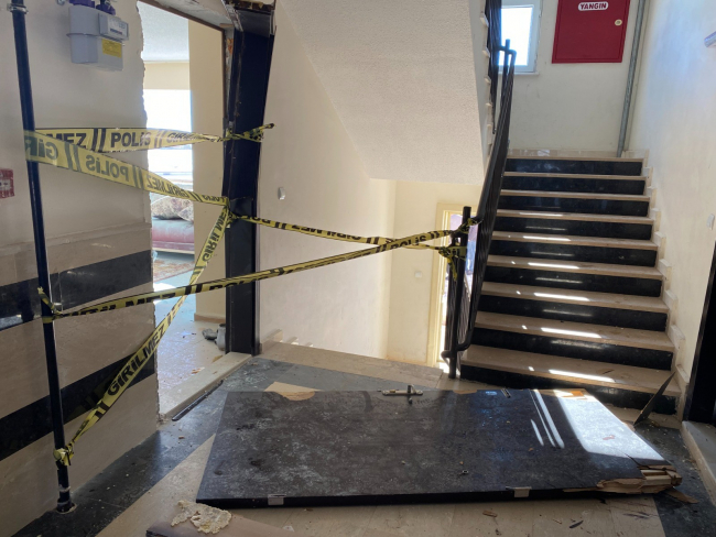 Niğde'de binada patlama: 2 kişi yaralandı