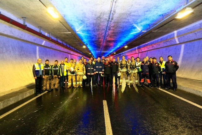 Avrasya Tüneli'nden 1 yılda 17,5 milyon araç geçti