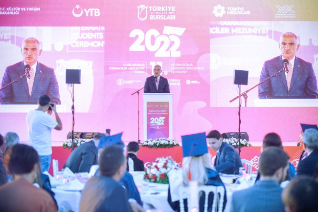 الوزير ارسوي: 165 ألف 691 طلبًا قدموا للمنح التركية هذا العام