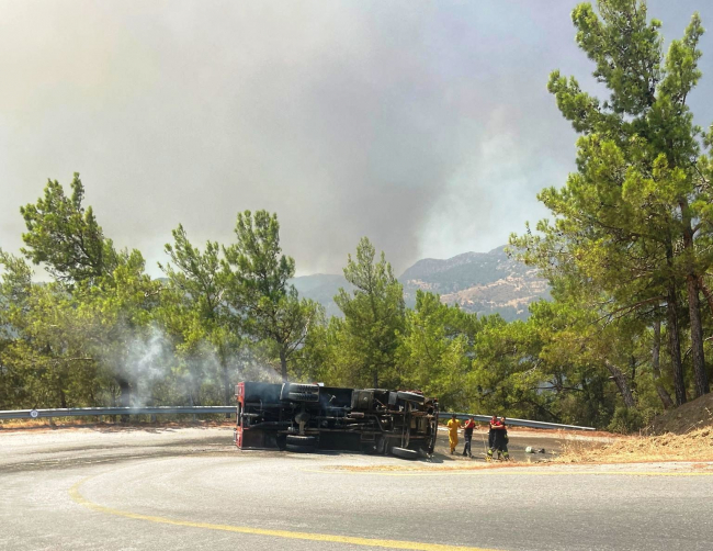 Muğla'da orman yangını
