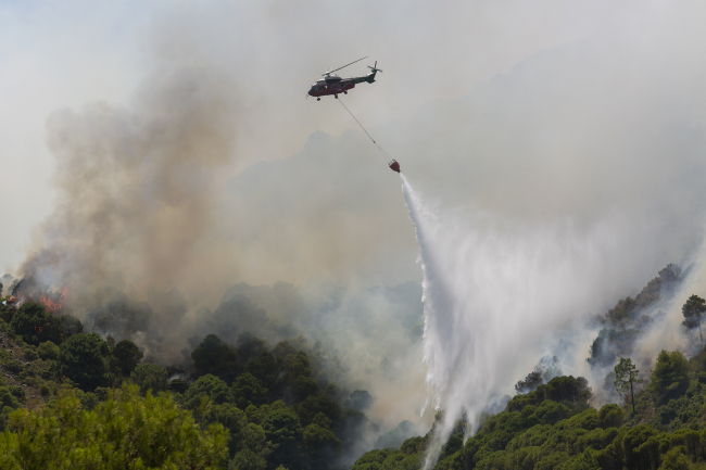İspanya’daki orman yangınları söndürülemiyor