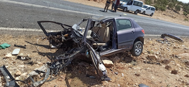 Şırnak'ta yolcu otobüsü ile otomobil çarpıştı: 1 ölü, 12 yaralı