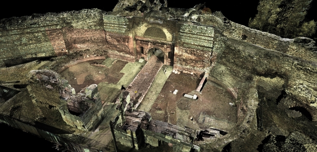 Bursa'da tarihe lazerli koruma