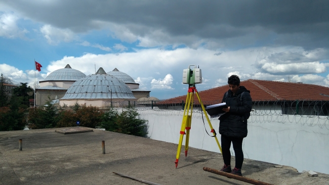 Bursa'da tarihe lazerli koruma
