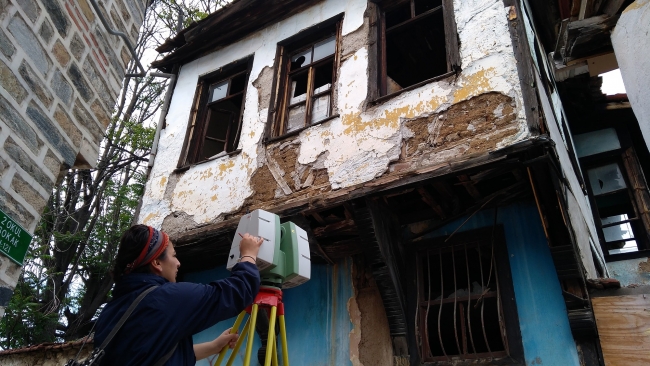 Bursa'da tarihe lazerli koruma