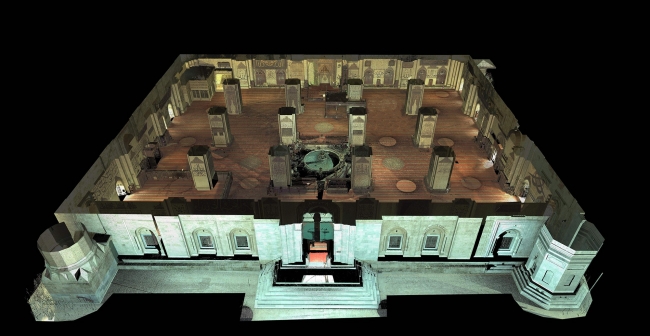 Bursa'da tarihe lazerli koruma