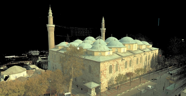 Bursa'da tarihe lazerli koruma