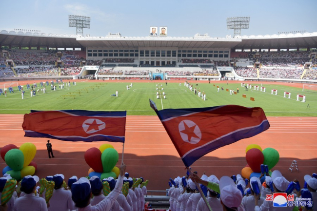 Kuzey Kore'nin kuruluşunun 74'üncü yılı kutlandı