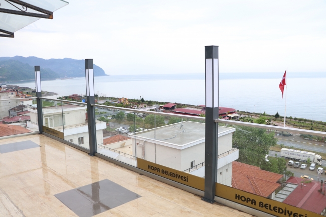 Karadeniz'de iki mahalle arasına 50 metrelik asansör