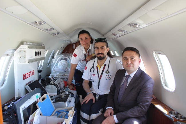 Hayat kurtaran ambulans uçaklar 9 yılda 13 bin 237 hasta taşıdı