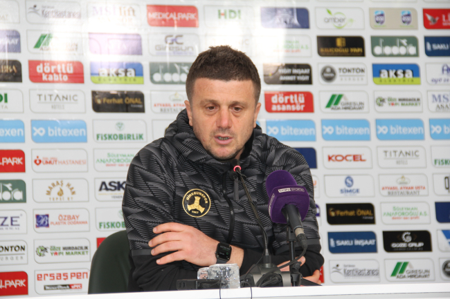 Giresunspor uzatmada sevindi