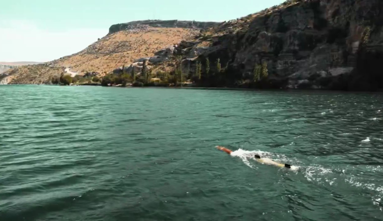 DERİNGÖZ, Fırat Nehri'nde keşif yaptı