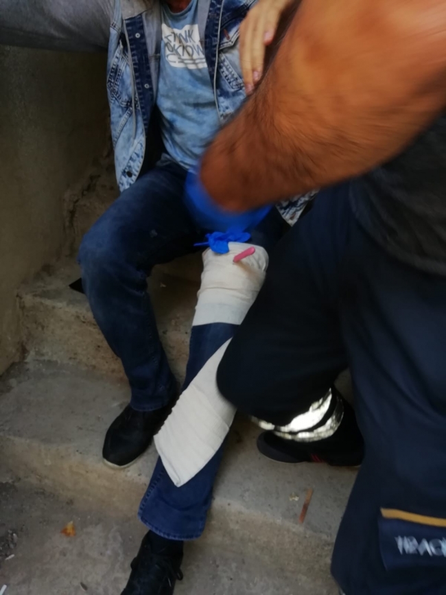 "Gasp edildim" demişti, meyve bıçağı ele verdi