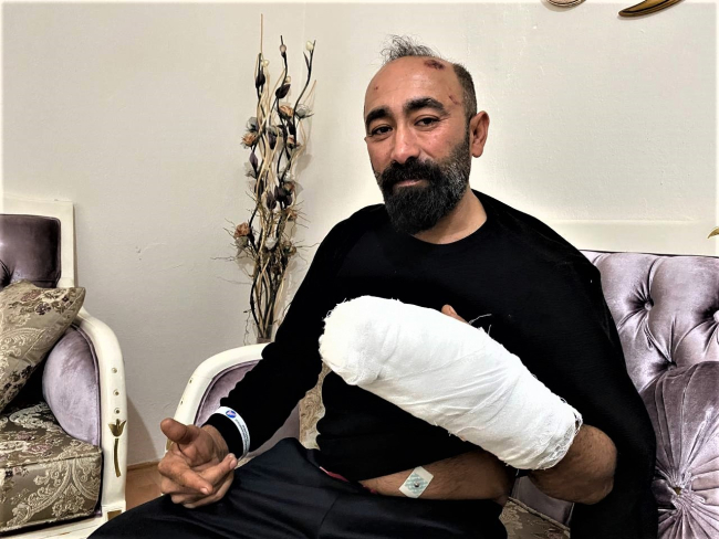 Başına parke taşıyla vurulan taksici: Allah beni çocuklarıma bağışladı