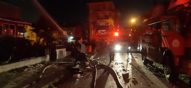 Kocaeli'de doğal gaz patlaması: 2'si ağır 5 yaralı