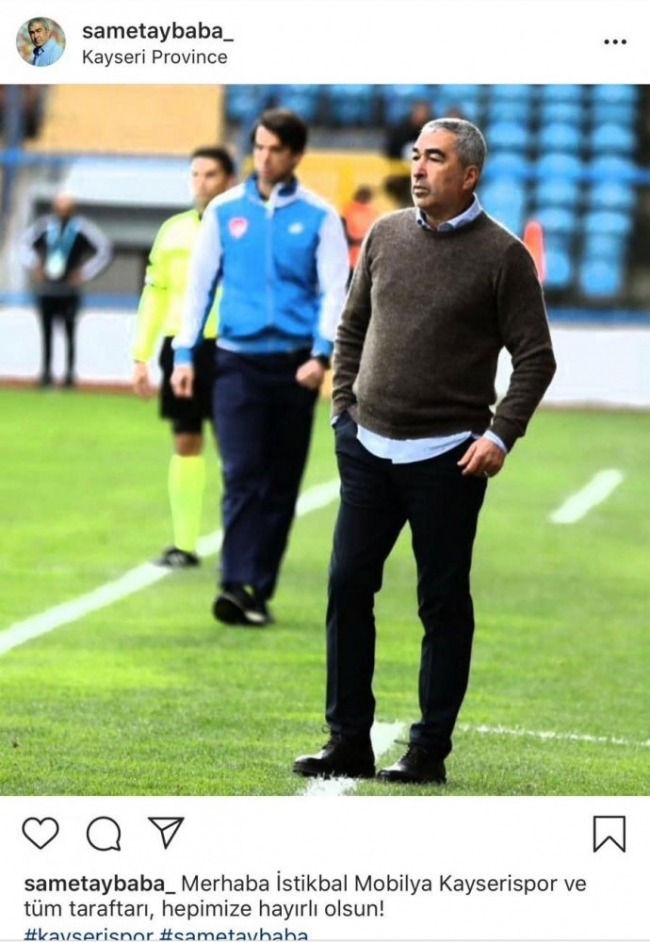 Kayserispor'da Samet Aybaba dönemi