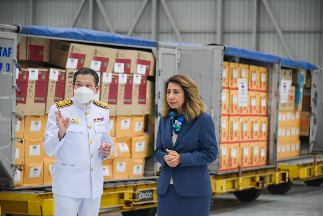 Tayland Kraliyet Ailesi’nden Türkiye''ye bir uçak dolusu yardım
