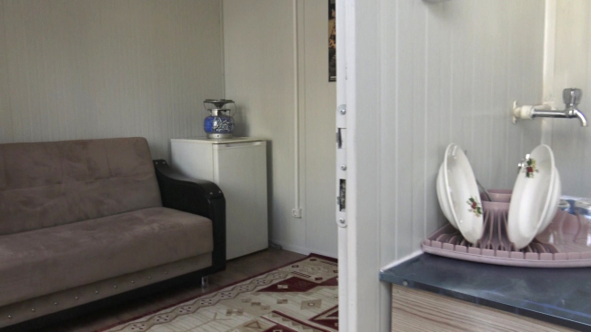 Hatay'da konteyner evlerin alt yapısı tamamlanıyor