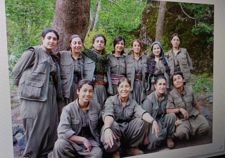 Yeşil Sol Parti milletvekili adayı Dönmez’in PKK kampında fotoğrafları ortaya çıktı