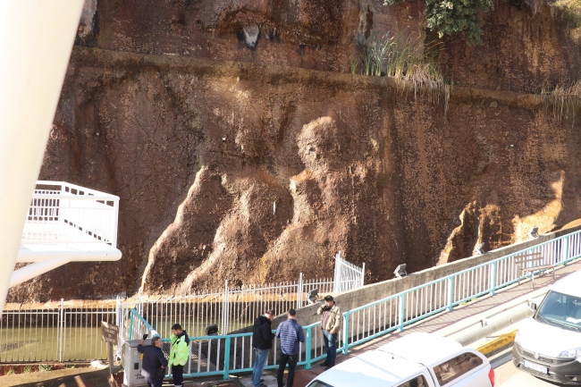 Türkiye'nin en büyük yapay şelalelerini hırsızlar kuruttu