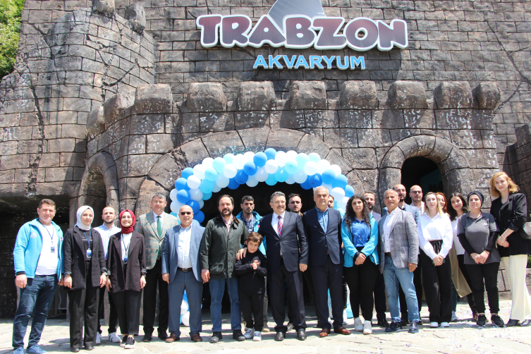Trabzon Akvaryumu'nu bir yılda 293 bin 718 kişi ziyaret etti