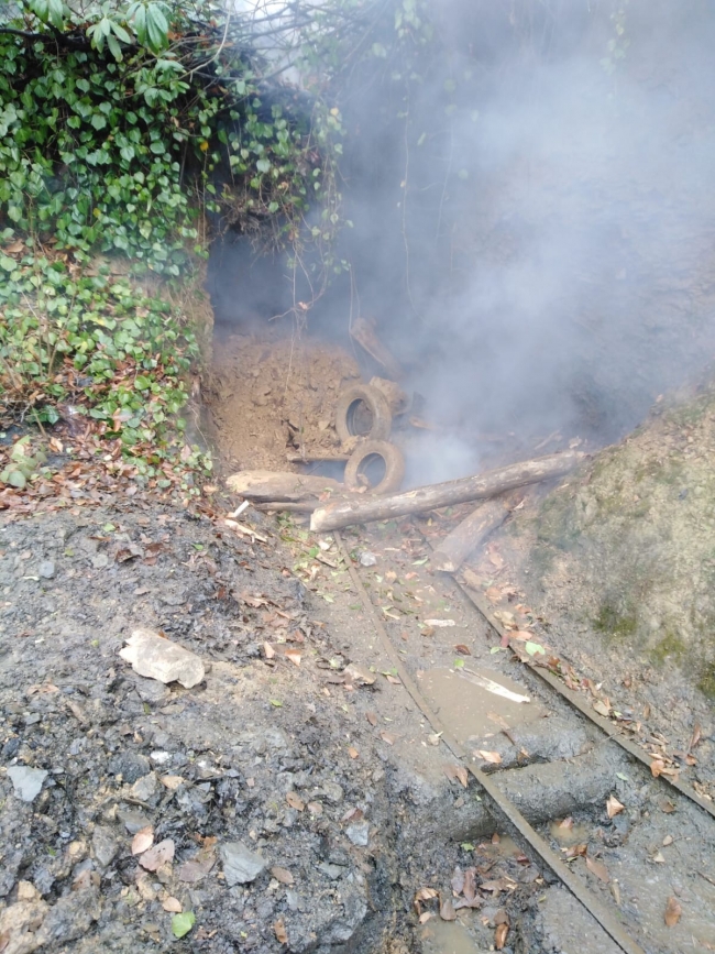 Zonguldak'ta 3 günde 27 kaçak maden imha edildi