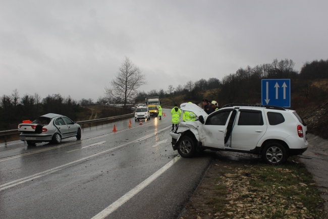 Otomobil ile cip çarpıştı: 1 ölü, 1 yaralı
