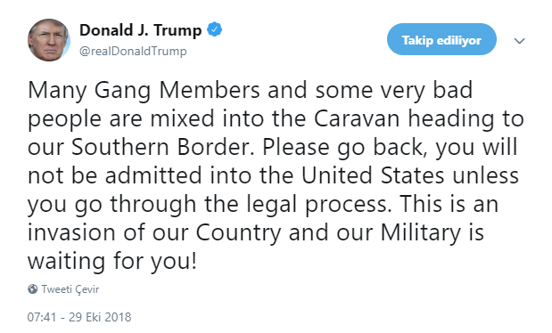 Pentagon'dan Meksika sınırına 5 bin 200 asker sevkiyatı