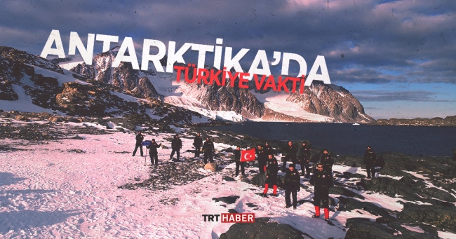 Antarktika'daki Türk ekibinin yabancı misafirleri
