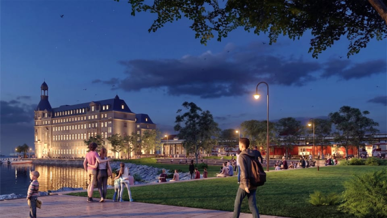 Haydarpaşa Garı'ndaki restorasyon çalışmaları sürüyor