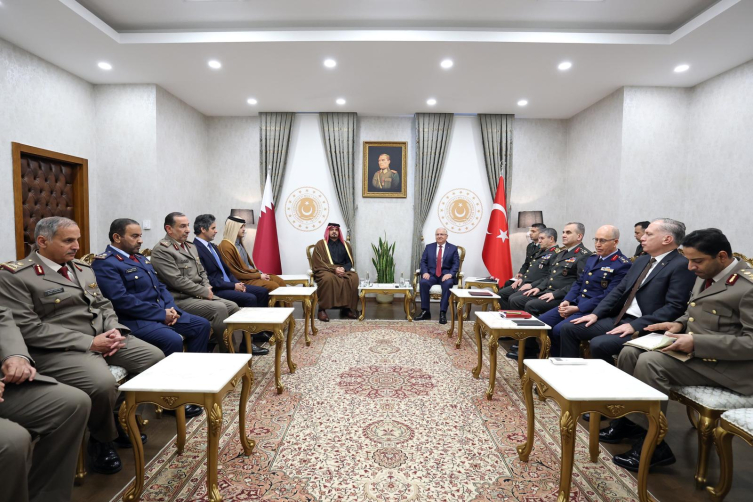 Milli Savunma Bakanı Güler Katar heyetini kabul etti
