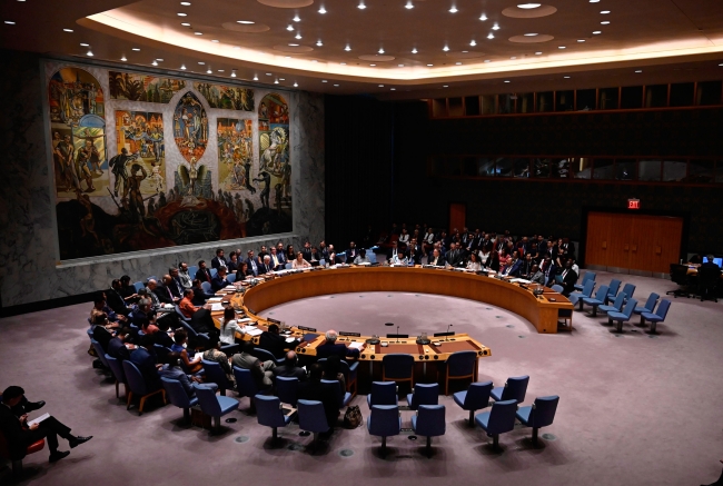 Birleşmiş Milletler Güvenlik Konseyi (BMGK). Fotoğraf: Getty